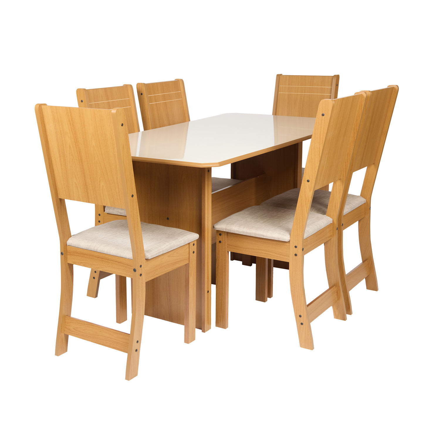 Juego De Comedor Casaideal Evora / 6 Sillas image number 0.0